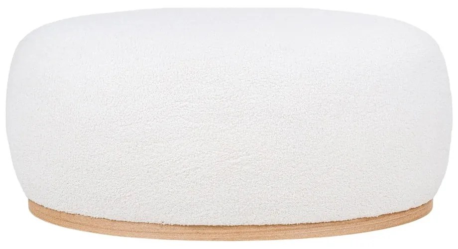Fehér buklé puff Manhattan – House Nordic