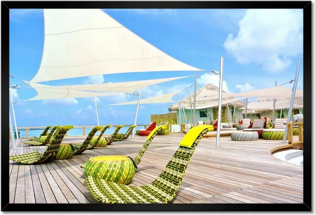 Poszterek keretben 60x40 Nyaralás a trópusokon