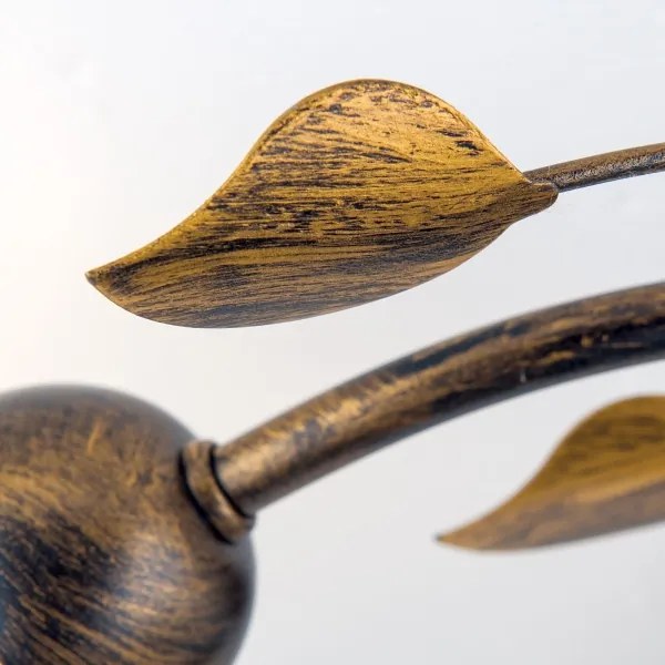 Orion DL 7-788/3 - Felületre szerelhető csillár  SISI 3xE14/40W/230V átm. 60 cm bronz/patinás