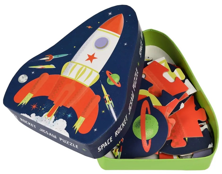 Puzzle (darabszám 18) Space Age rocket – Rex London