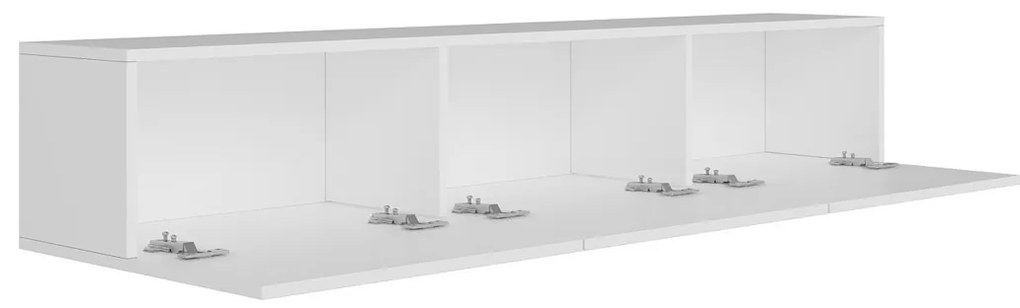 TV asztal West White
