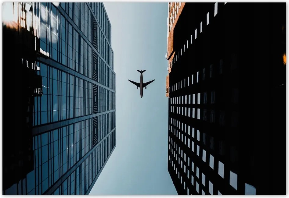 Fotótapéta flizelina 152x104 Repülőgép