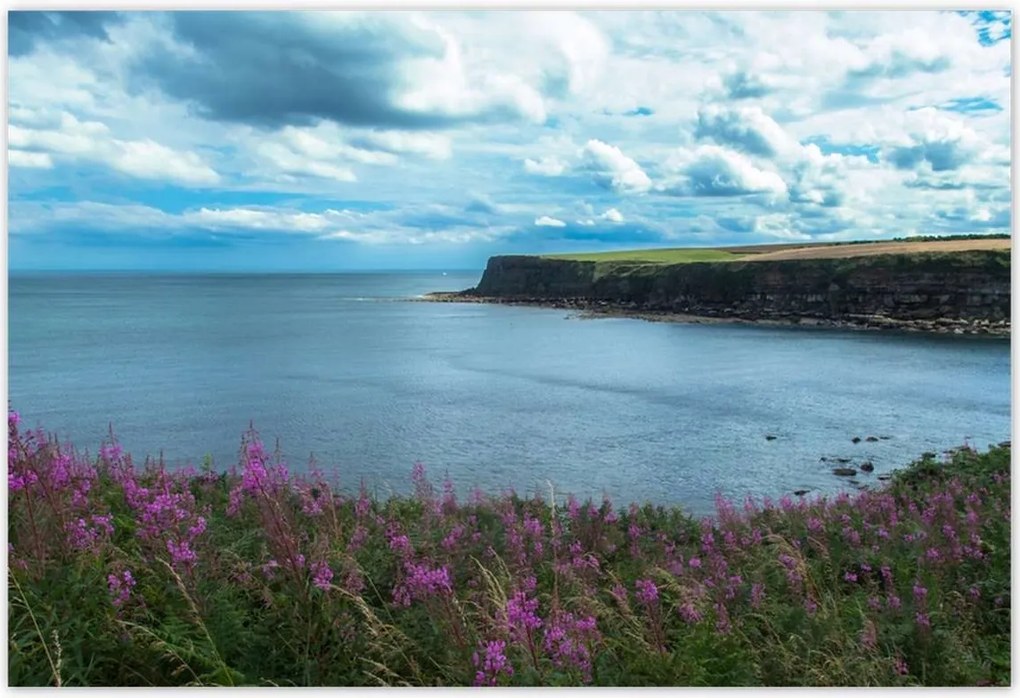 Poszterek 185x125 Illatos tájkép sziklával