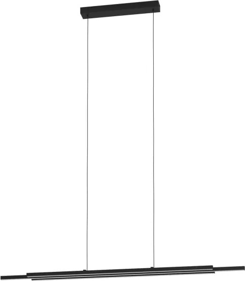 Eglo 31232 - LED Csillár zsinóron CANNIGIONA LED/20,3W/230V fekete