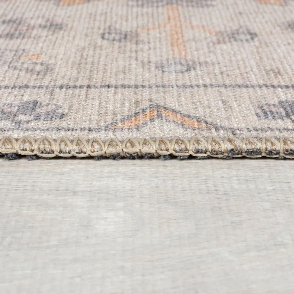 Krémszínű mosható szőnyeg 115x170 cm Teo Traditional – Flair Rugs