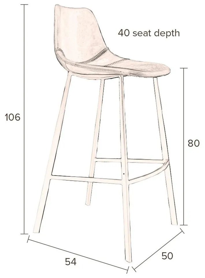Franky design bárszék