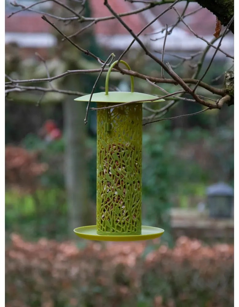 Chiff Chaff sárgászöld függő diótartó madáretető - Esschert Design