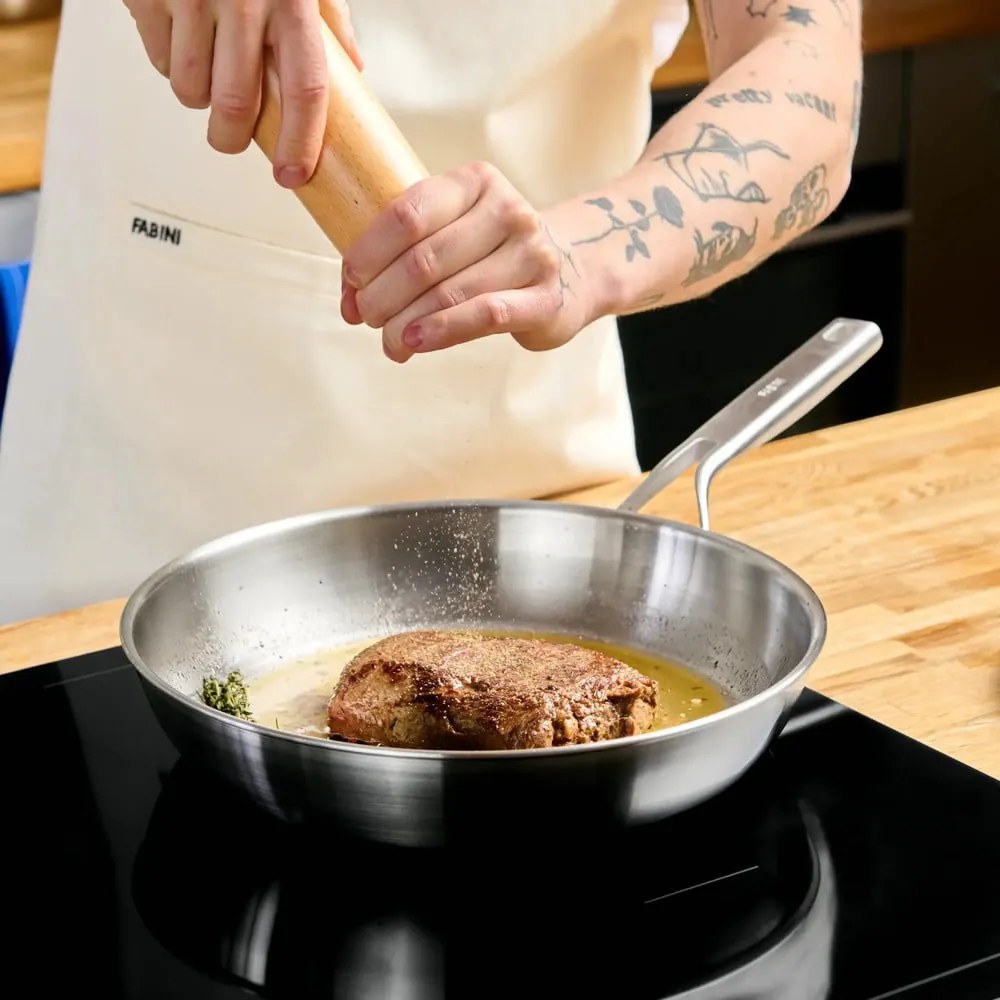 Rozsdamentes acél serpenyő ø 30 cm Lucca 3.0 – FABINI