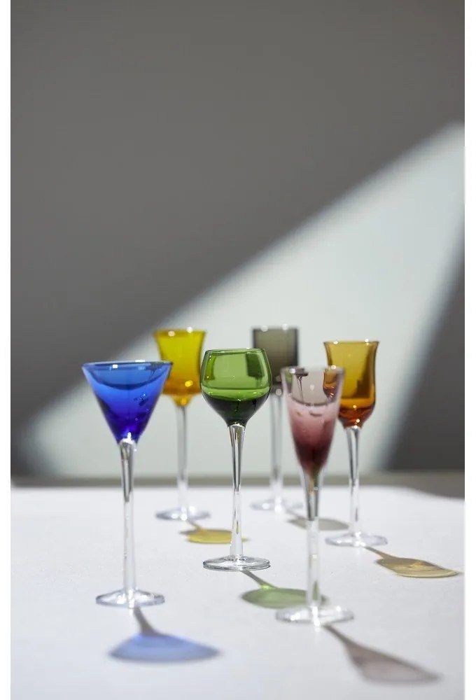 Röviditalos pohár szett 6 db-os 50 ml – Lyngby Glas