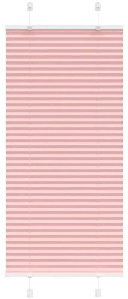 pliszírozott redőny rózsaszín 65x150 cm szövetszélesség 64,4 cm
