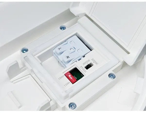 LED állítható mennyezeti lámpa VARIO NOVA LED/13/18W/230V, 36 cm, IP44, fehér