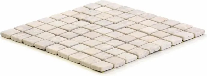 Márvány mozaik Garth, burkolat - krémszín