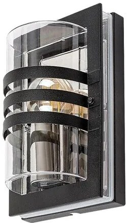 RÁBALUX 7244 ORLOVAS Modern Kültéri Fali Lámpa Fekete E27 IP44
