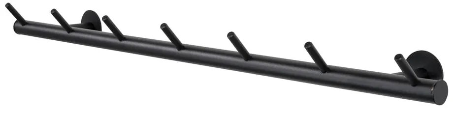 Fekete fém fali fogas 80 cm Odin – Spinder Design