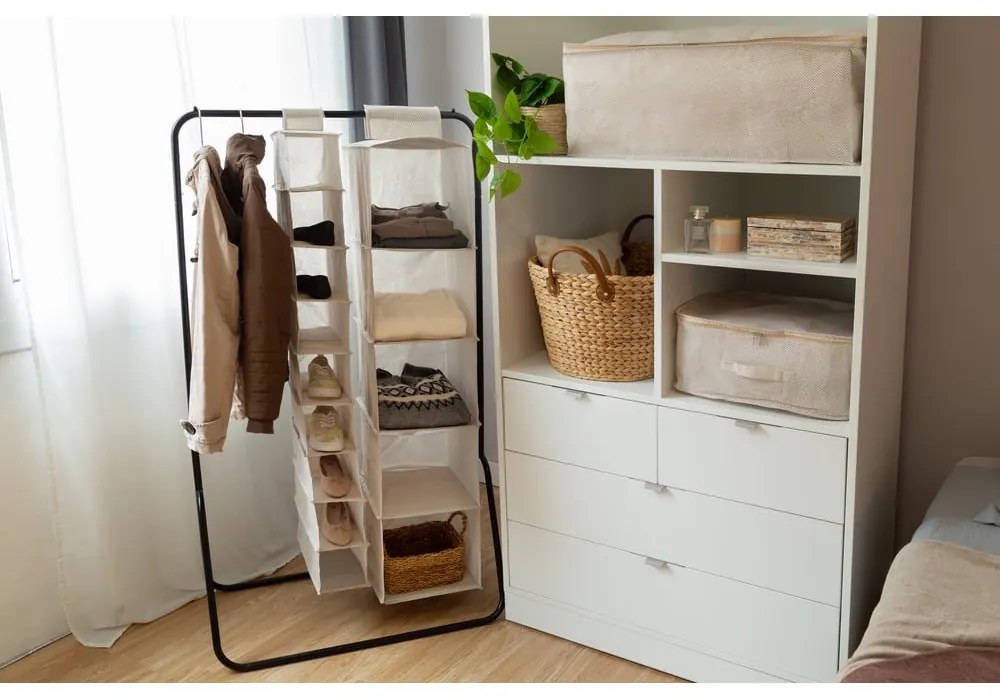 Függő textil gardróbrendszerező Nancy – Compactor