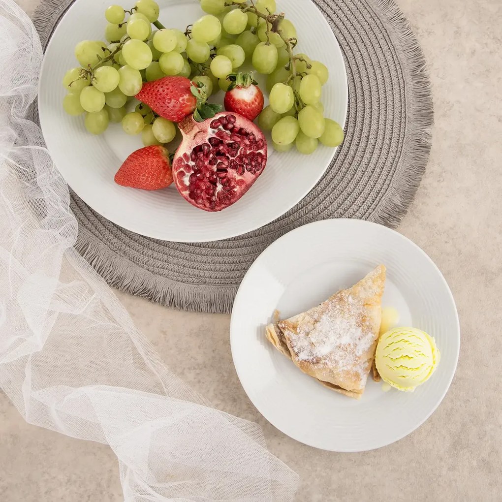 Orion Mona porcelán desszert tányér szett, 6 db,19 cm