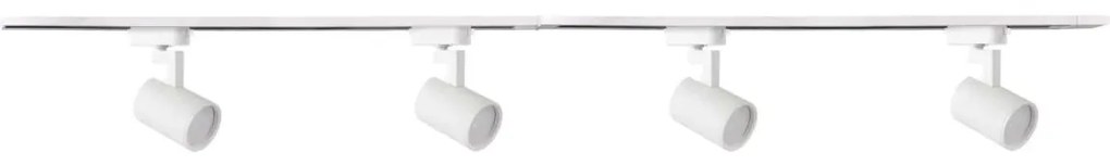 Spotlámpa sínrendszerhez LYNX 4xGU10/10W/230V fehér