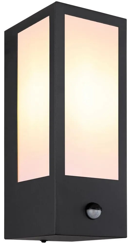 Globo 31980OS-Kültéri fali lámpa érzékelővel GUNDULA 1xE27/60W/230V IP44