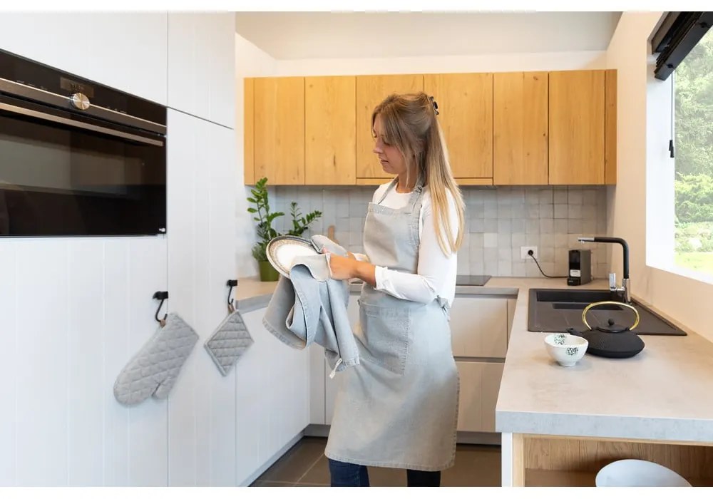 Pamut konyharuha szett 3 db-os 50x70 cm – Tiseco Home Studio