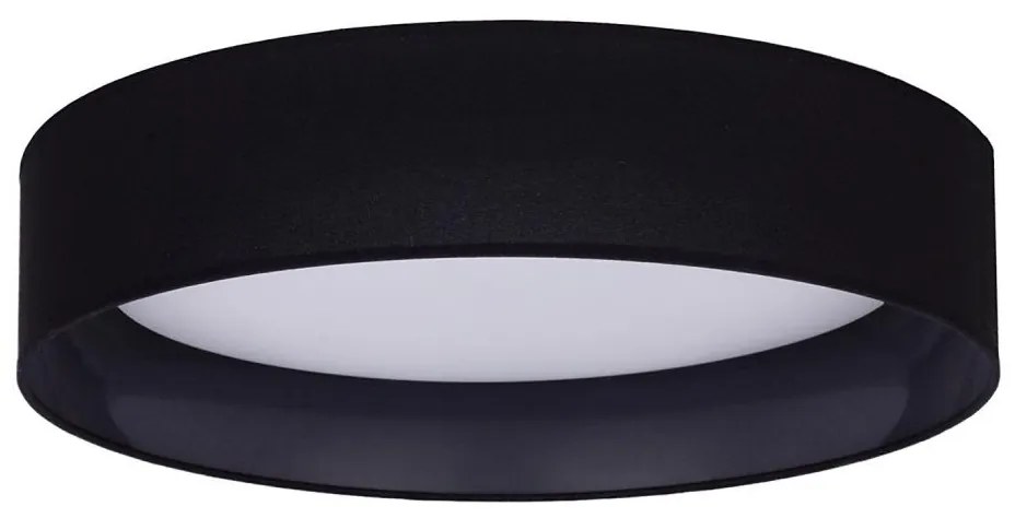 Duolla - LED Mennyezeti lámpa ROLLER LED/24W/230V átm. 45 cm fekete