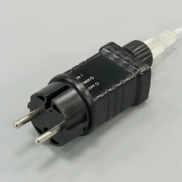 NEXOS Fénydekoráció jégcsapok hideg fehér 8 funkció