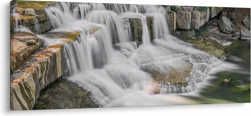 Vízesés képe (120x50 cm)