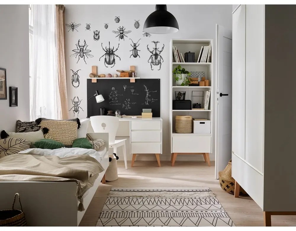 Fehér gyerekágy 120x200 cm Swing – Pinio