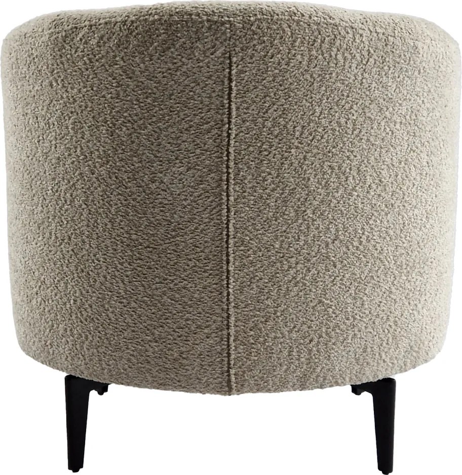 Fotel, bézs/fekete, PRESO