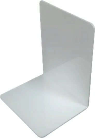 2X Könyvtámasz Állvány Plexi Fehér