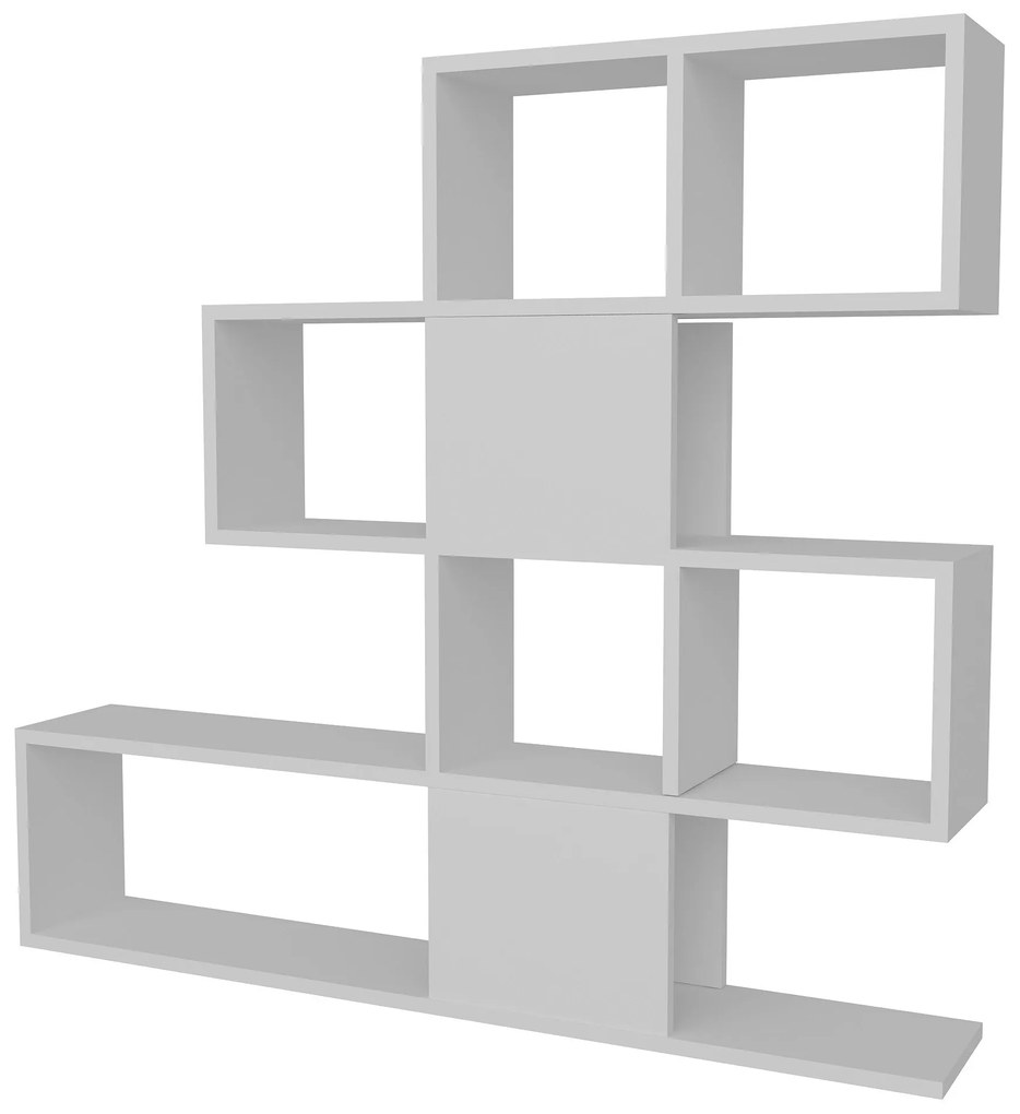 könyvespolc Karlin - White
