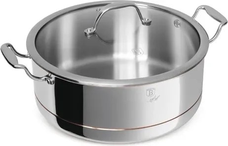 BerlingerHaus Professzionális Lábas fedővel (6.3 L) Copper Touch Collection (BH/8816)