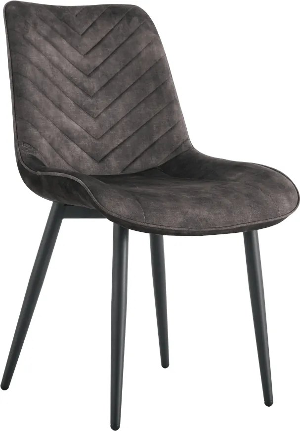 Étkezőszék, barna/fekete, ZAINA TYP 2