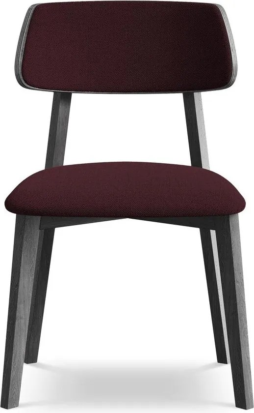 Borvörös tömörfa étkezőszék Niu – Makamii