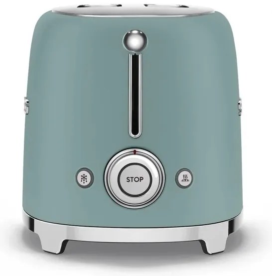 SMEG 50's Retro Style toustovač 2x2 950W matný zelený - Smeg