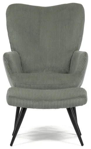 Zöld Corduroy Relax Fotel. AK-L7285 GRN6