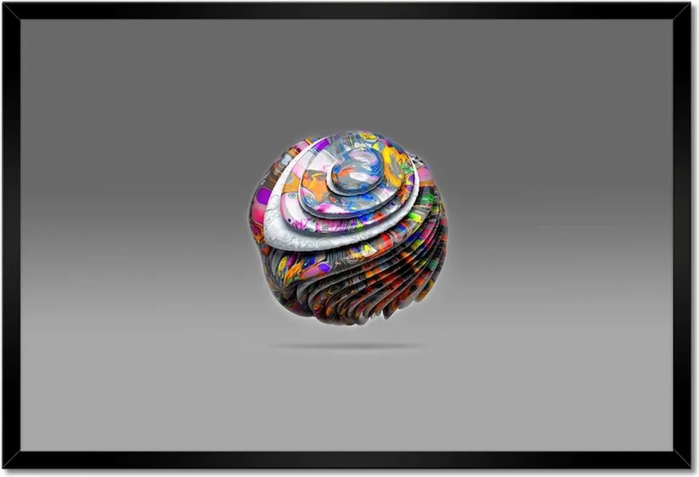 Poszterek keretben 60x40 Nano 3D szilikon golyó