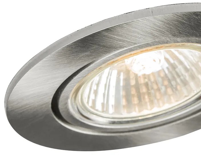 Okos süllyesztett spotlámpa acél dönthető, Wifi GU10-zel - Cisco