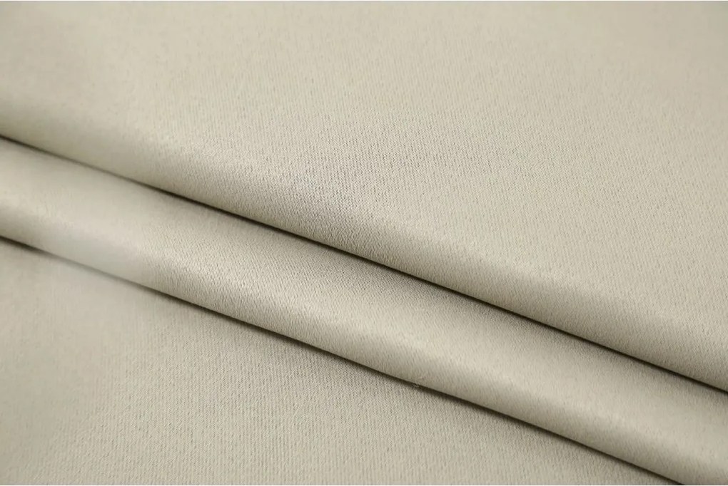 Függöny OXFORD 140x270 cm, bézs Felfüggesztés: Hullámos sínszalag