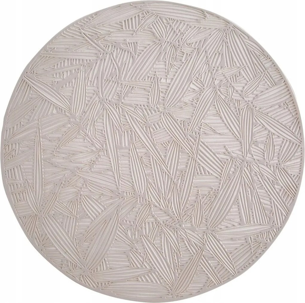 Dekorációs Alátét 38cm Bézs Kerek
