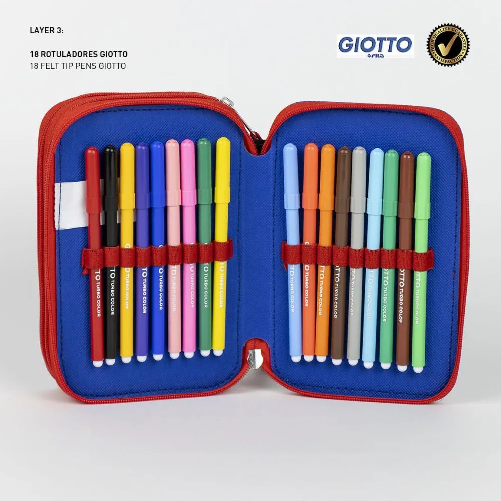 Pókember What's Up tolltartó töltött 3 emeletes Giotto
