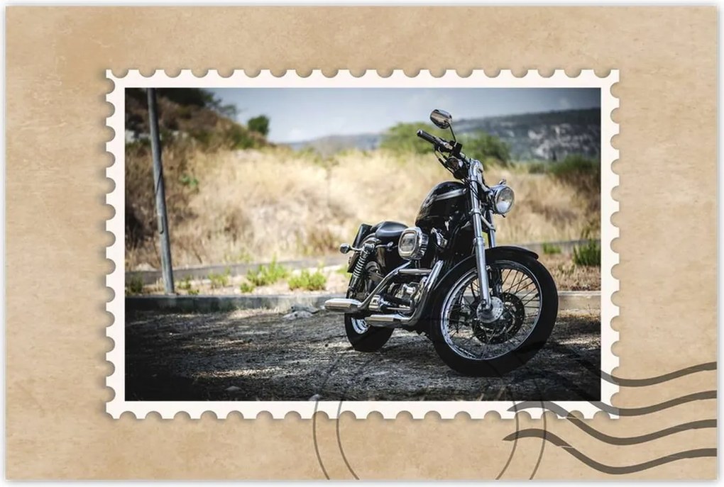 Plakátok 60x40 Motorcycle Classic Motor