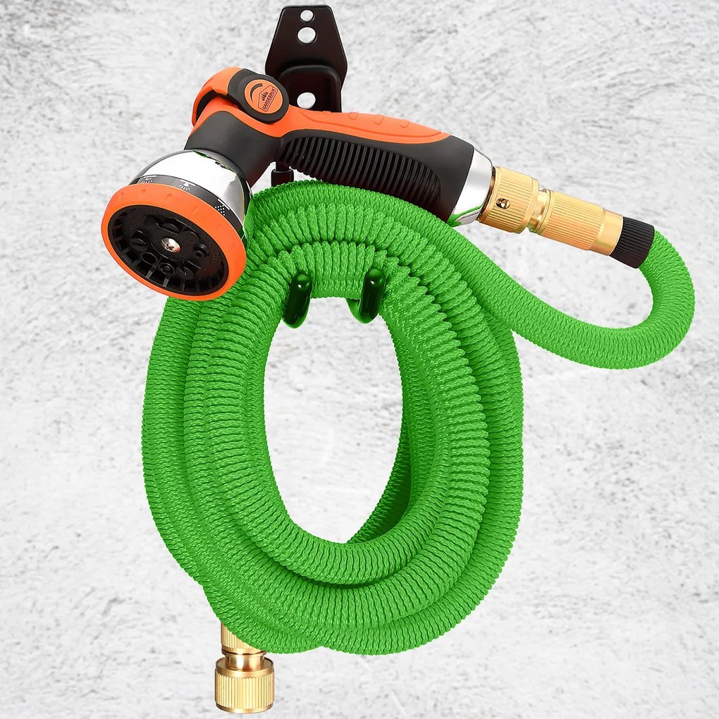 Gardebruk® Kerti locsolótömlő 15 m - zöld