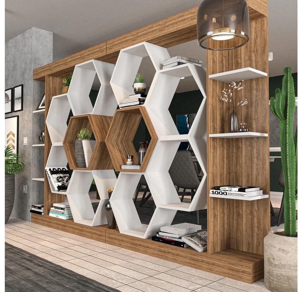 Regál Salix (fehér + dió) . 1102598
