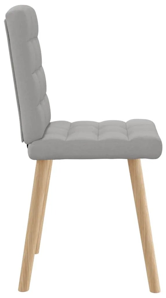 étkezőszékek 4 db Felhőszürke szövet