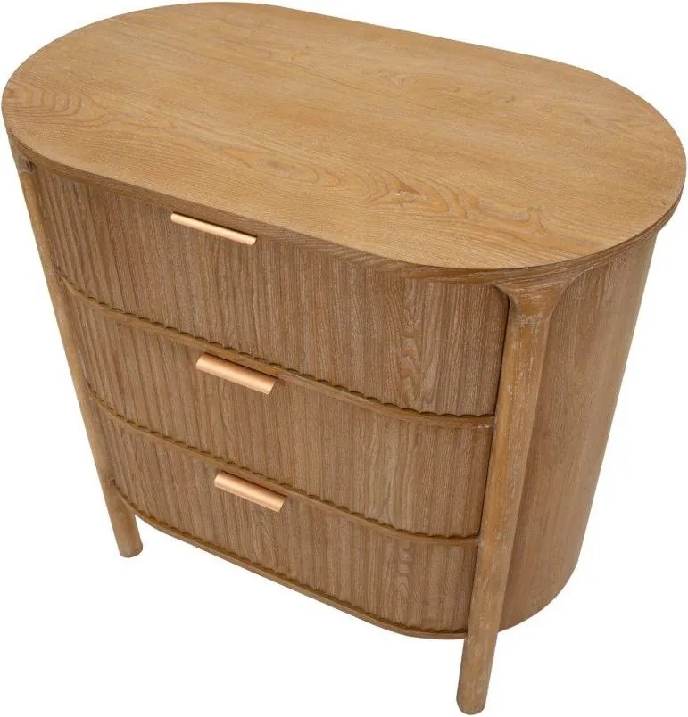 Natúr színű jegenyefenyő komód 80,5x82x47 cm Gothenburg – Mauro Ferretti