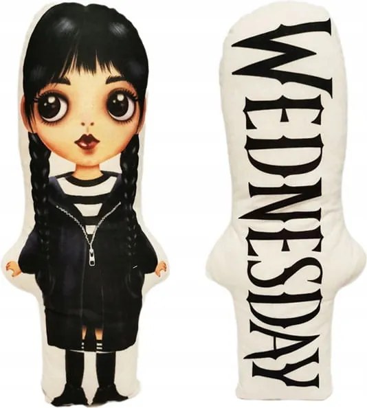 XXL Ölelgetős Párna Wednesday Addams 32X60CM