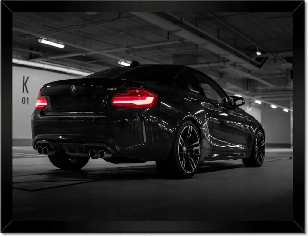 Poszterek keretben 40x30 Bmw M2 autó Beemka