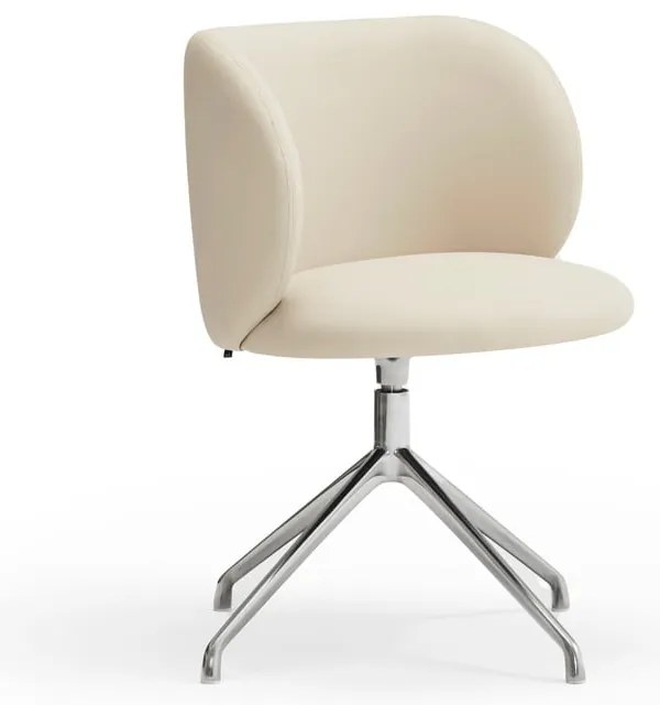 Bézs kárpitozott étkezőfotel Mogi – Teulat