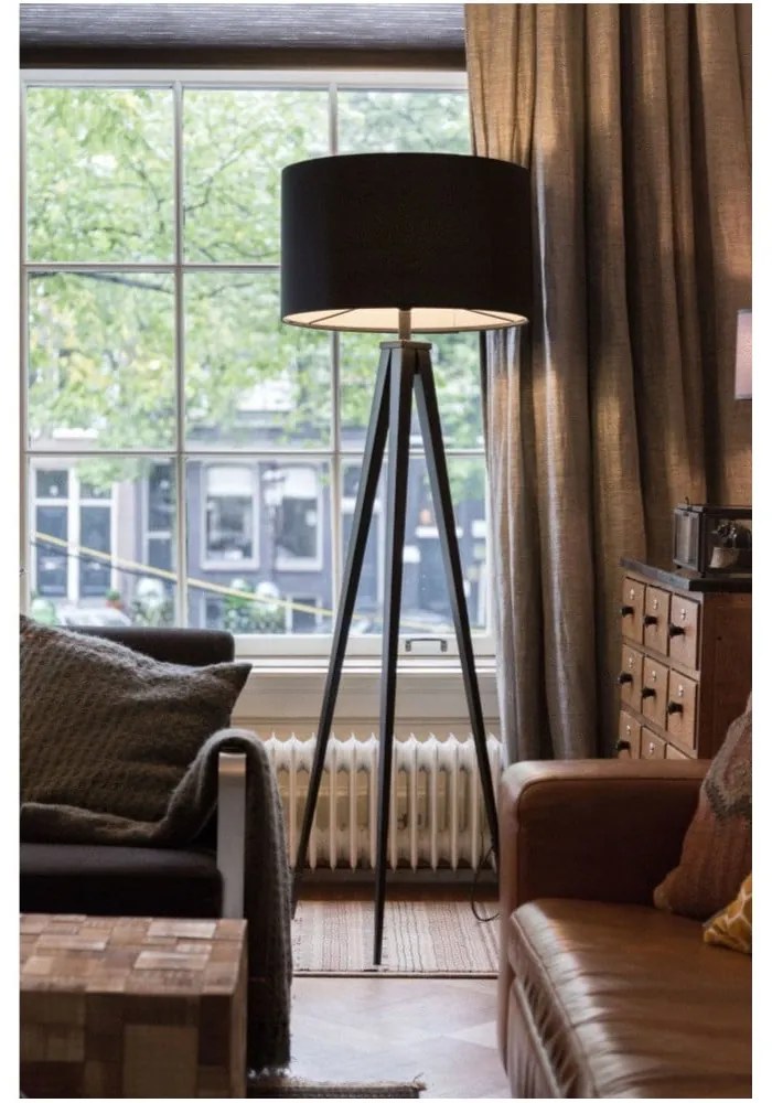 Tripod fekete állólámpa - Zuiver