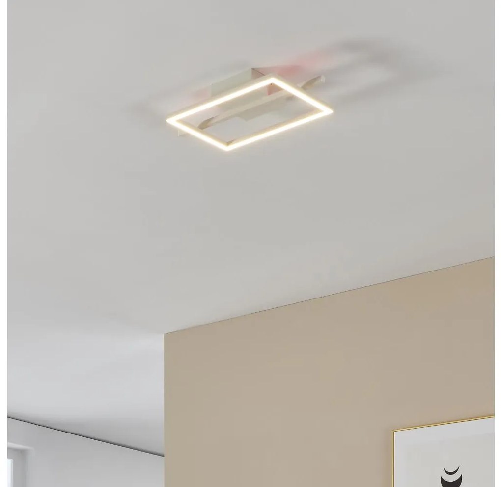 Eglo 901116 - LED Dimmelhető mennyezeti lámpa AMANDOLO LED/17W/230V fehér + + távirányító